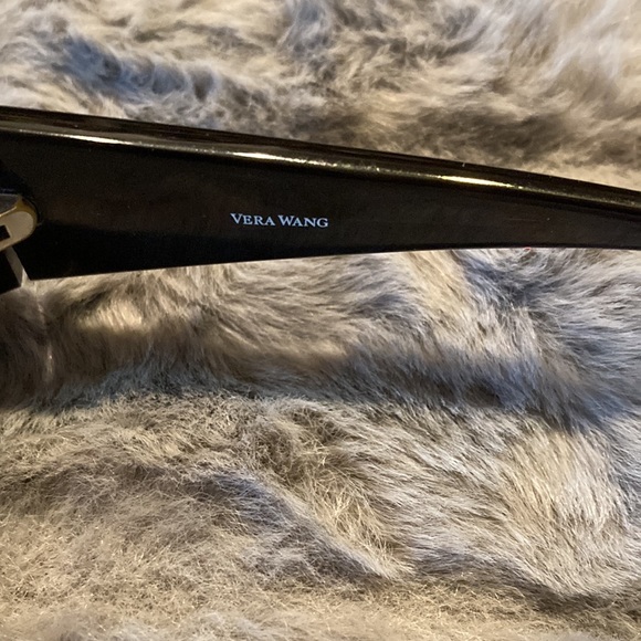 Vera Wang woman’s plastic wrap sunglasses size 59-17-120 color chocolate $45 - Picture 5 of 8